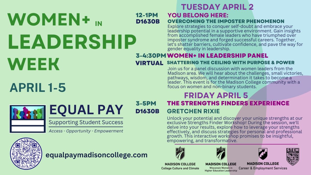 Equal Pay: Women+ in Leadership Week April 1 – 5 - The Clarion