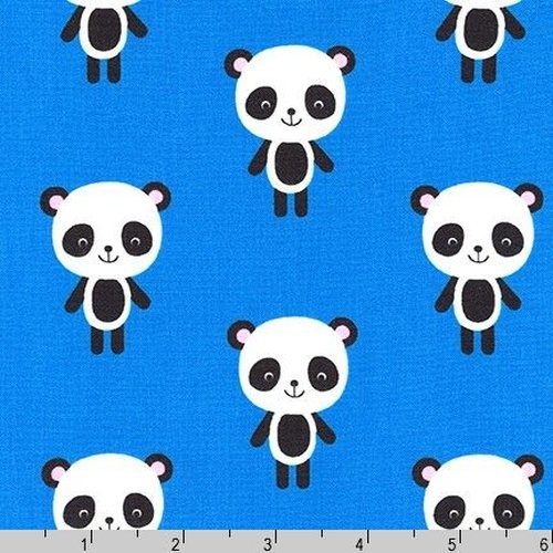 Robert Kaufman Urban Zoologie Panda Blue