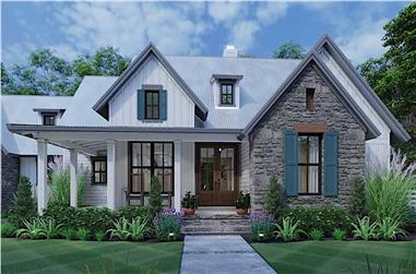 3-Bedroom, 1988 Sq Ft Farmhouse Home - Plan #117-1139 - Main Exterior