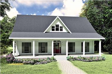 3-Bedroom, 1611 Sq Ft Ranch Home - Plan #123-1112 - Main Exterior