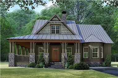 3-Bedroom, 1905 Sq Ft Cottage House - Plan #193-1108 - Front Exterior