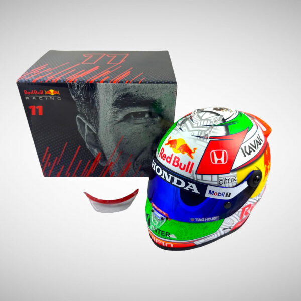 Sergio Pérez 2021 Mexican GP Half Helmet 1:2