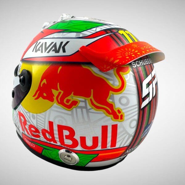 Sergio Pérez 2021 Mexican GP 1:2 Mini Helmet - Image 9