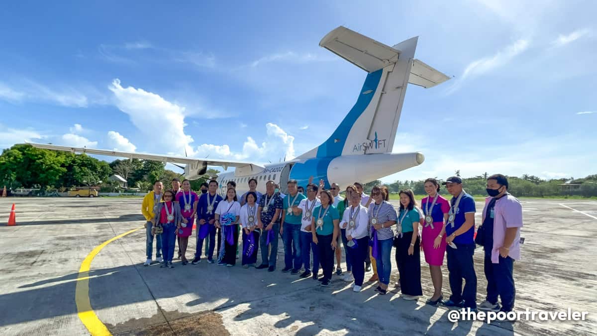 Airswift Romblon Inaugural Flight