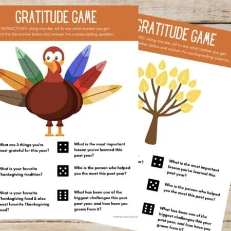 The Thanksgiving Gratitude Dice Game: A Fun Way to Celebrate Thankfulness