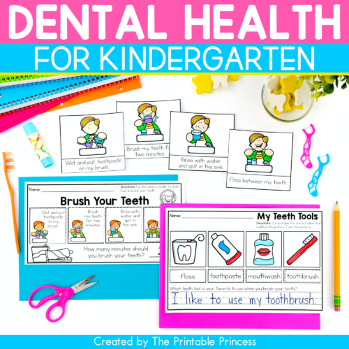 Dental Health Month Activities for Kindergarten Mini Unit - The ...