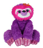 Sparkly Plush Purple Sloth 