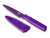 Vibrant Purple Paring Knife (purple kitchen knife)