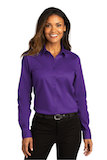 Women's Perfect Purple Long Sleeve Dress Shirt