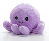 Mini Stuffed Purple Octopus