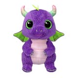 Sparkly Purple Dragon Plush