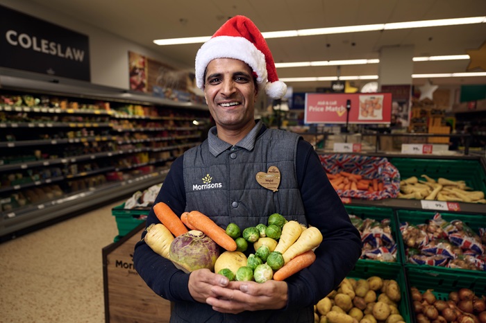 Morrisons cuts price of festive vegetables to 10p