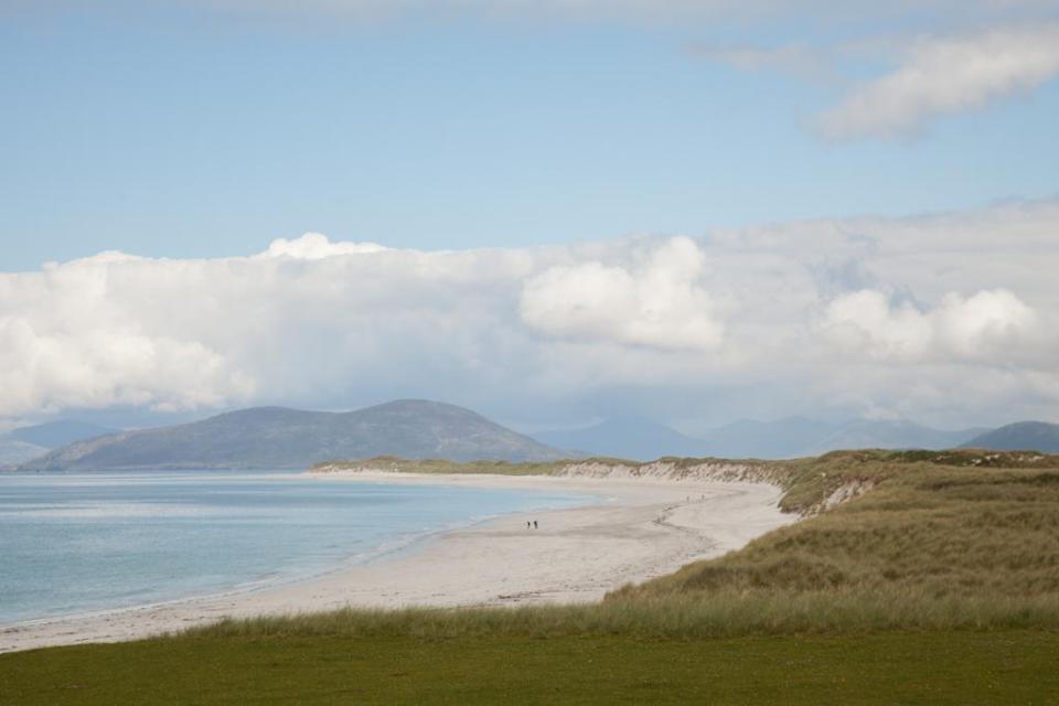 The glorious white sands and machair helped Berneray West Beach hit the top spot