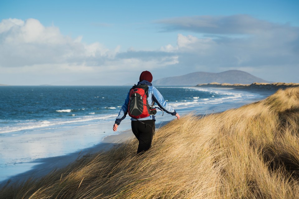 The stunning West Beach on Berneray is often deserted