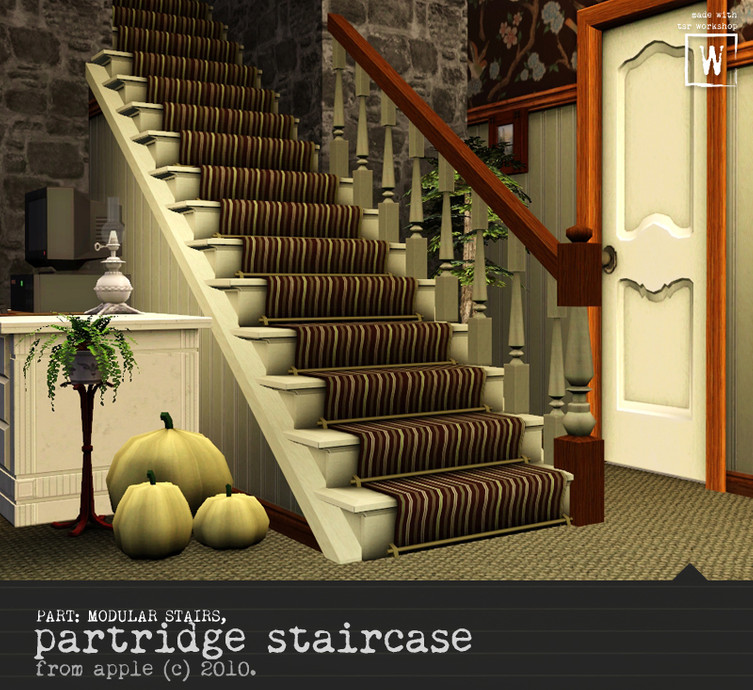 The Sims Resource - Partridge Staircase