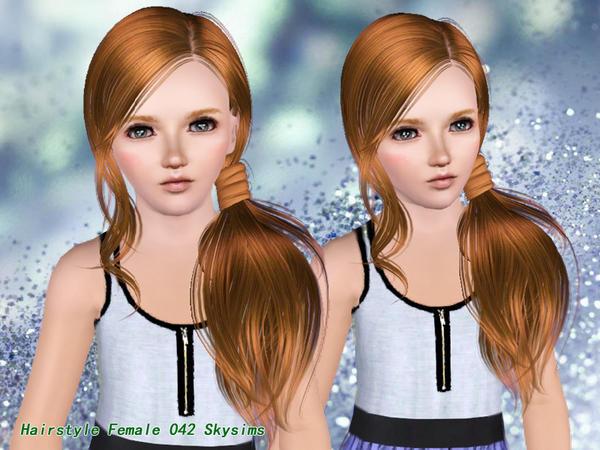 The Sims Resource - Skysims Hair Child 042