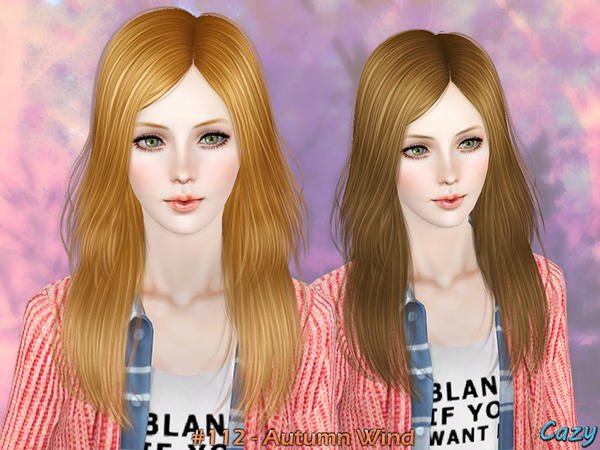 The Sims Resource - Autumn Wind Hairstyle - Adult - Long