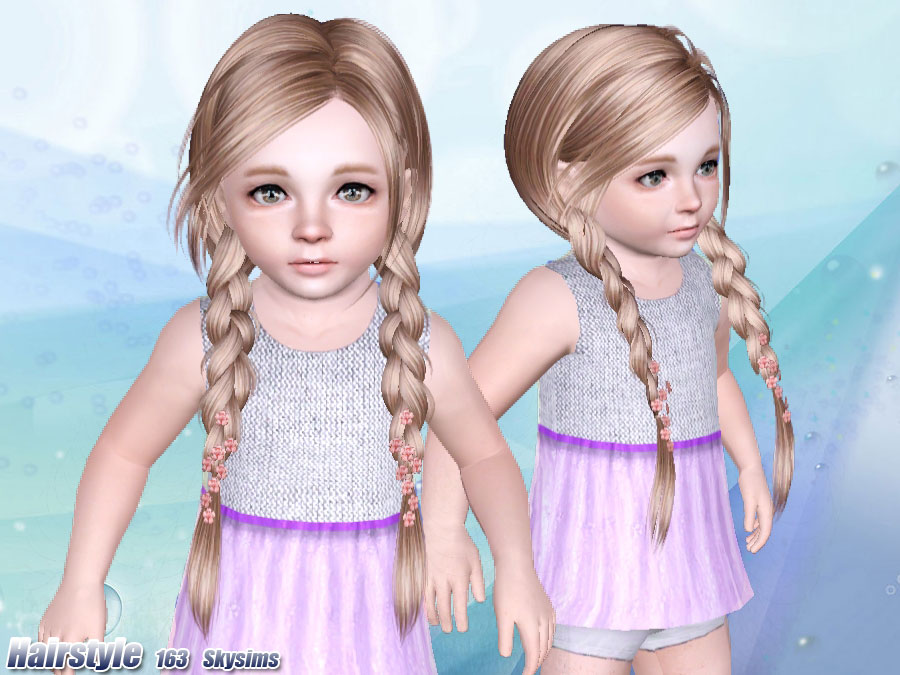 Sims 4 cc tsr hair kid - pageklo