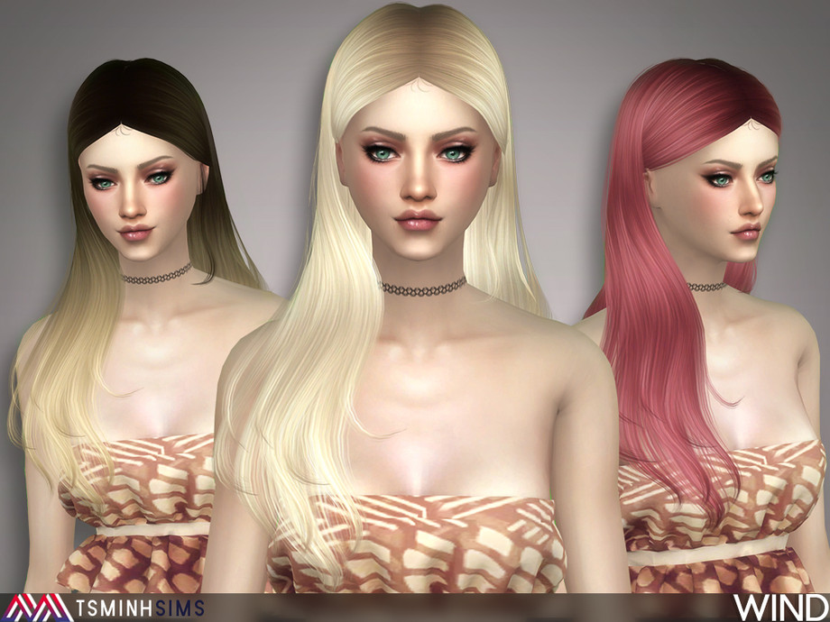 The Sims Resource - Wind ( Hair 48 )