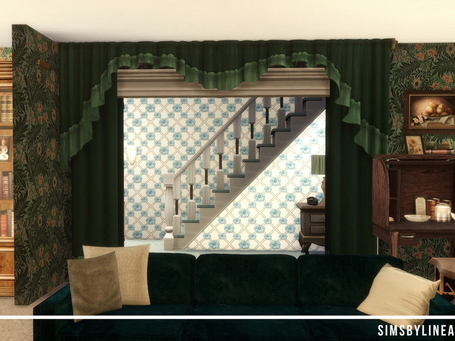 The Sims Resource - Retro ReBOOT - Wheatley Living Room - The Queen's ...