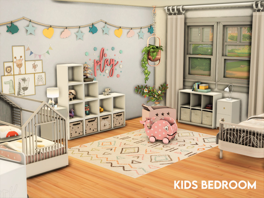 The Sims 4 Kids Bedroom Room Build Kids Bedroom Sims 4 Sims - Vrogue