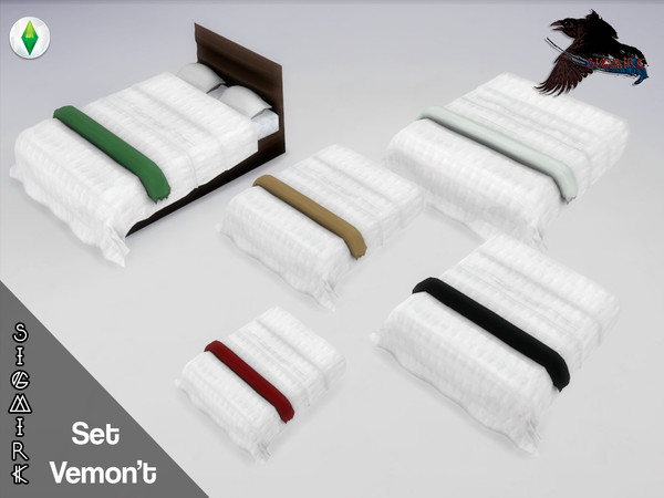 The Sims Resource - Vemon't Bed Cover