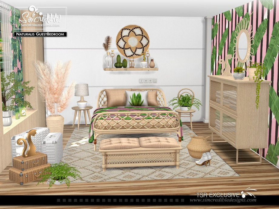 The Sims Resource - Naturalis Guest Bedroom decor