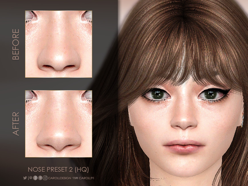 The Sims Resource - Nose Preset 2 (HQ)