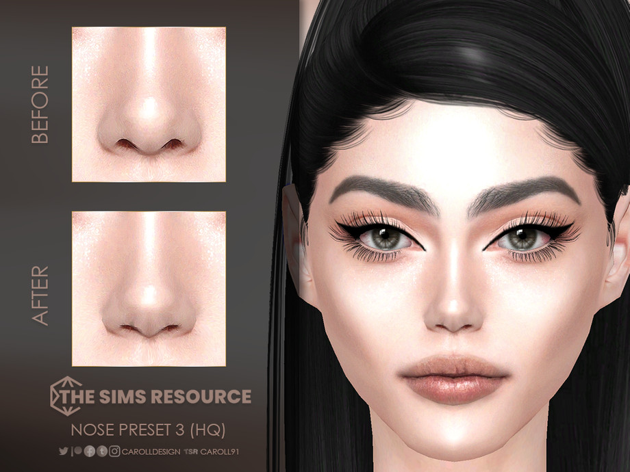 The Sims Resource - Nose Preset 3 (HQ)