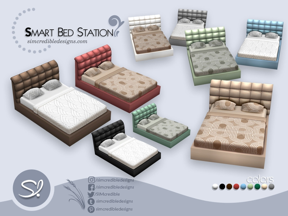 The Sims Resource - Smart Bed Station Bed