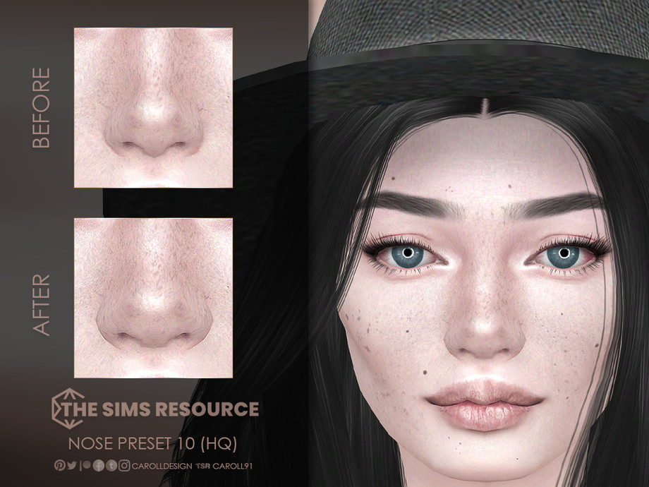 The Sims Resource - Nose Preset 10 (HQ)