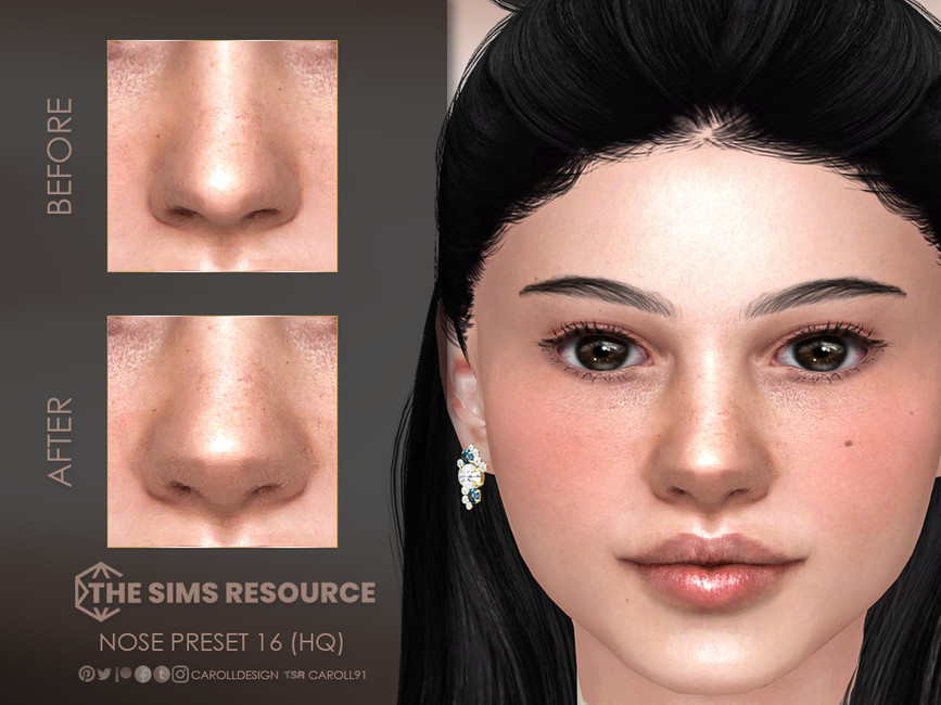 The Sims Resource - Nose Preset 16 (HQ)