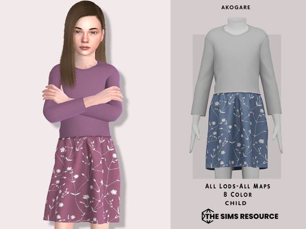 The Sims Resource - Hope Dress