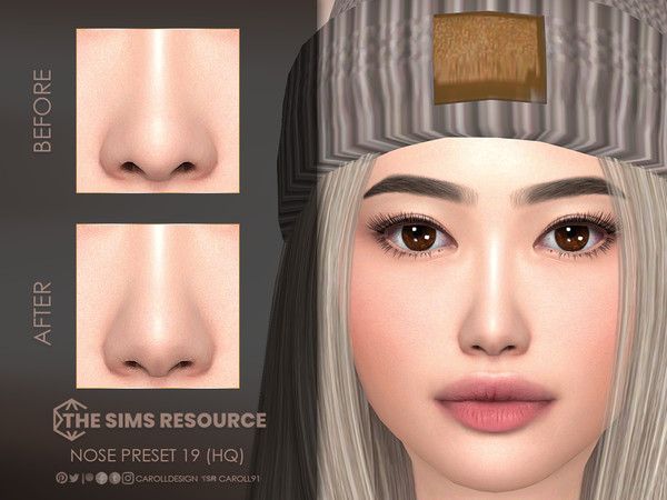 The Sims Resource - Nose Preset 19 (HQ)