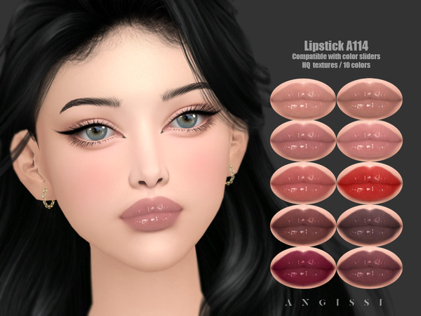 The Sims Resource - Lipstick A114