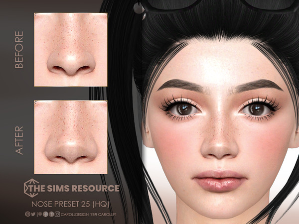 The Sims Resource - Nose Preset 25 (HQ)