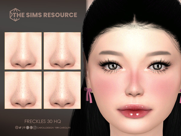 The Sims Resource - Freckles 30 HQ