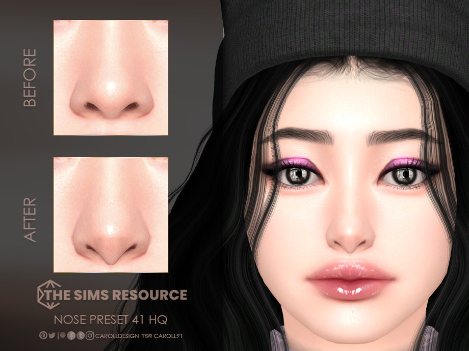 The Sims Resource - Nose Preset 41 HQ