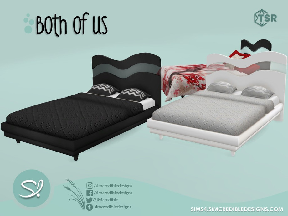 The Sims Resource - Both of us bed