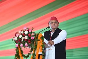 Lord Shri Ram will not spare those who snatch poor’s land in Ayodhya: Akhilesh