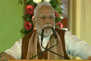 PM Modi lays foundation stone of Veer Savarkar College in Delhi