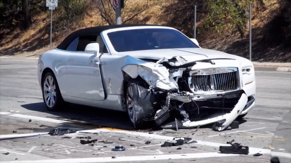  Family matriarch Kris Jenner cheated death in a car crash in August