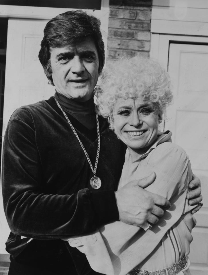  Carry On star Barbara Windsor married Ronnie Knight in 1964