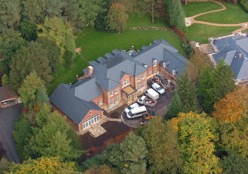  The Rooneys' Prestbury home, which they lived in for more than a decade