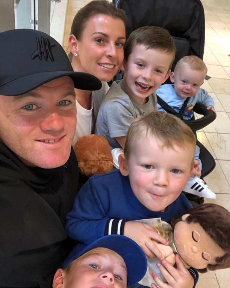  Rooney's family struggled to settle on the East coast of America after making the move last June following his second spell at Everton