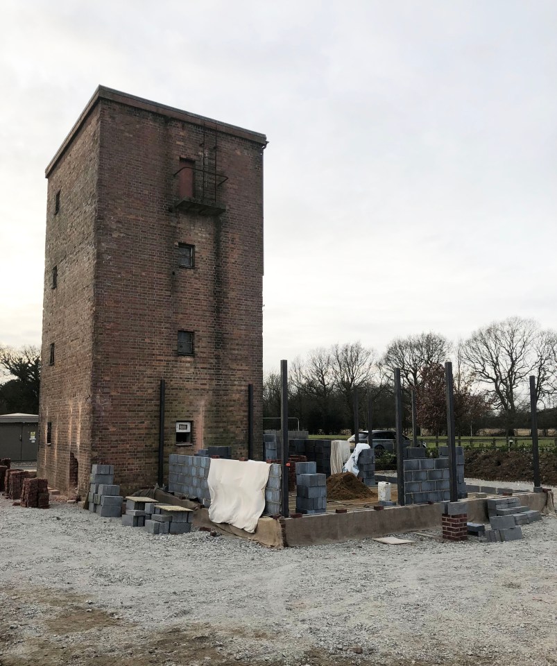  The tower had been left derelict for decades