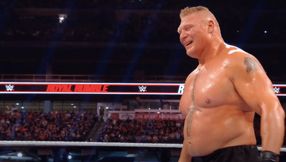  For the first time Lesnar faced criticism for his physique