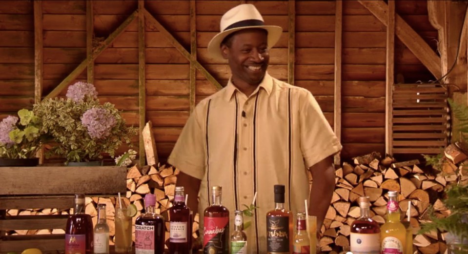 Alan and Sarah were joined by the global ambassador for rum Ian Burrell