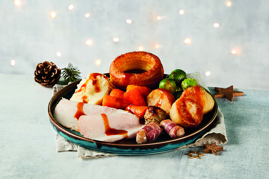 Morrisons' Christmas dinner with all the trimmings is a bargain at just £5