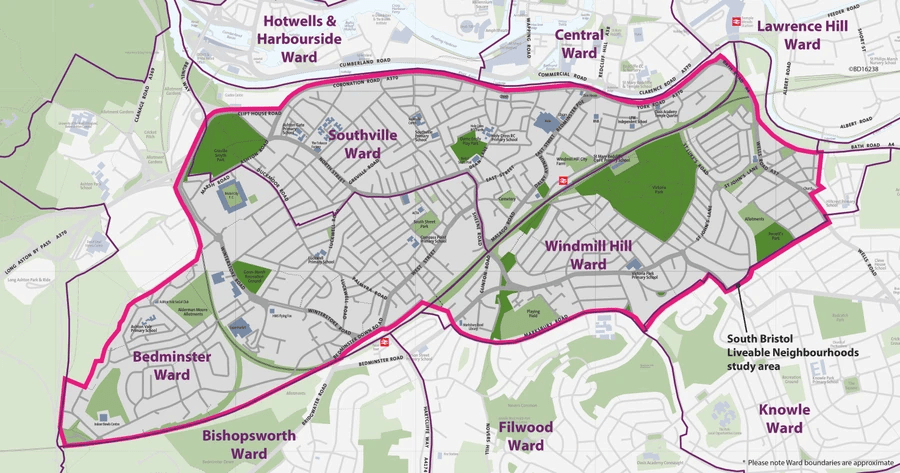 Bristol City Council is looking to expand the restrictions to the south of the city